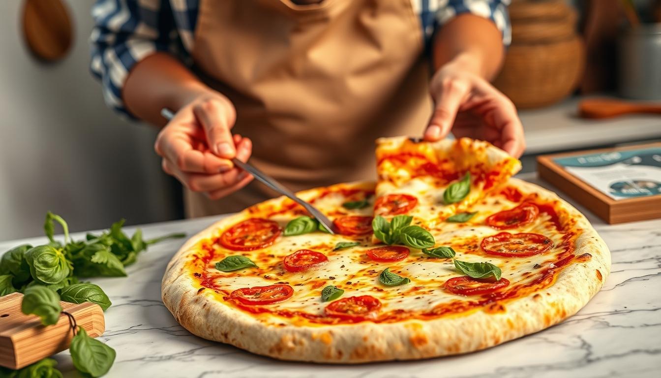 Freshly baked homemade cake in a kitchen setting
